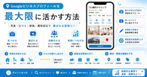 Googleビジネスプロフィールを最大限に活かす方法（写真・口コミ・投稿・属性設定）