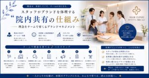 スタッフがブランドを体現する“院内共有の仕組み”|理念をチームで育てるブランドマネジメント
